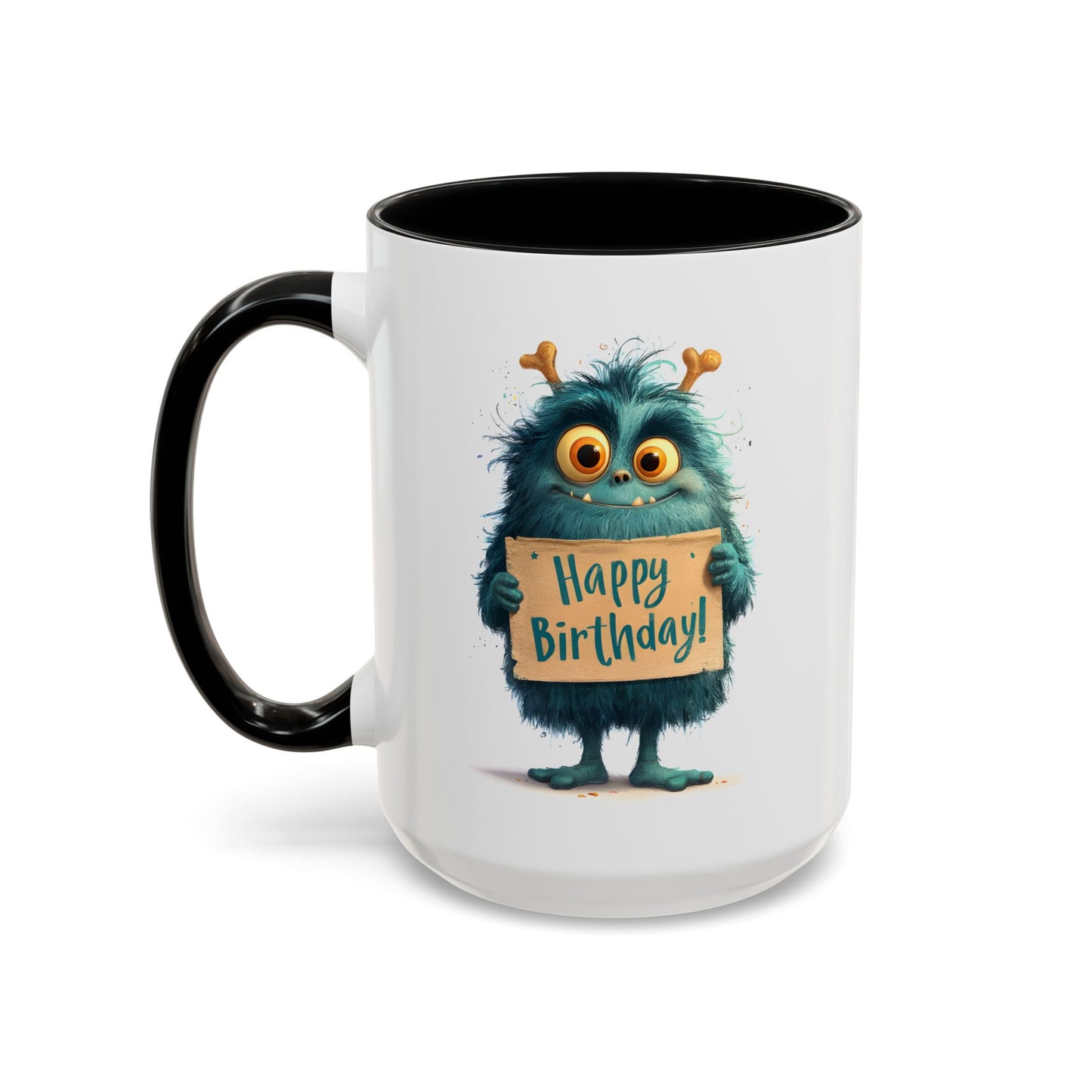 Birthday Mug - Birthday Sign Monster