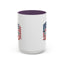 Religious Mug - One Nation Flag Cross