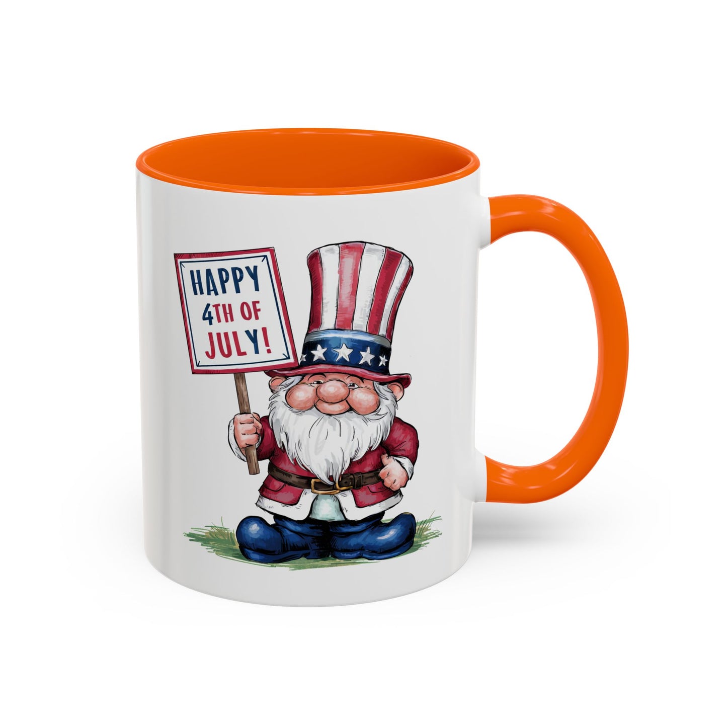 4th of July Mug - American Gnome 8