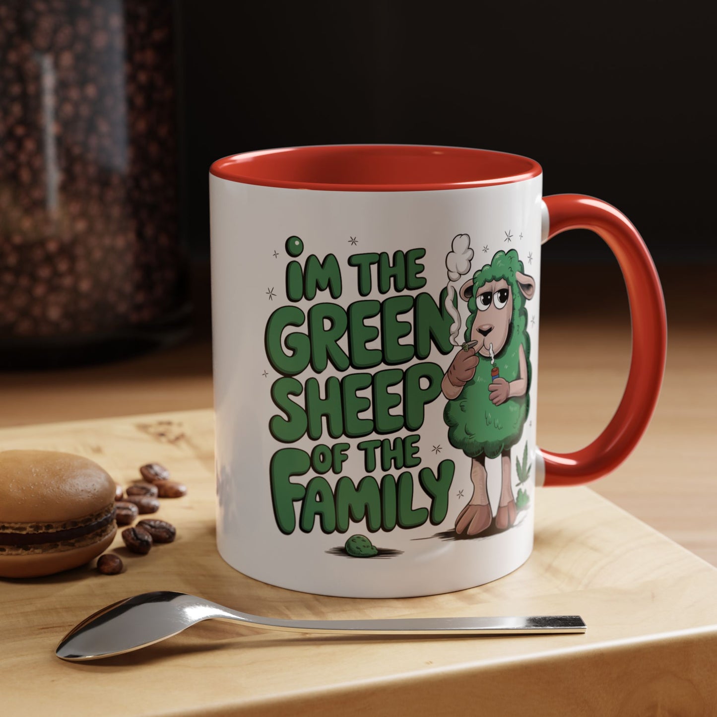 Adult Mug - I'm The Green Sheep