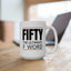 Birthday Mug - Fifty The Ultimate F Word