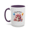 Birthday Mug - Happy Birthday Pink Ribbon Present