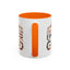 4th of July Mug - One Nation Under God Cross Flag