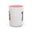 Wellness Mug - Good Vibes Only Graffiti Flowers