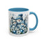 Christmas Mug - Blue Snowman Family