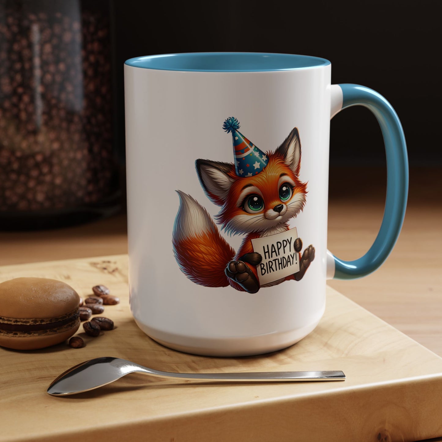 Birthday Mug - Fox Clipart