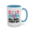 Animal Mug - Cat Mom All Day