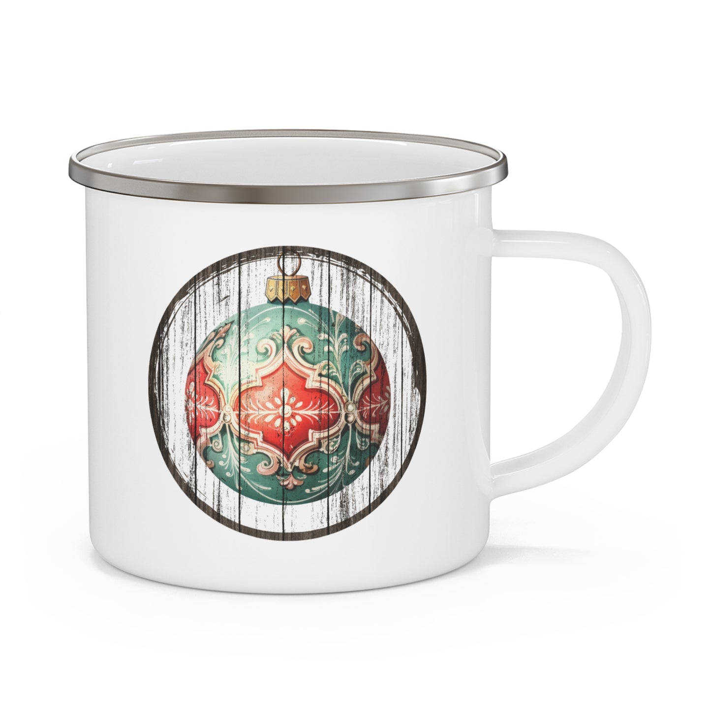 Christmas Mug - Decorative Christmas Bulb