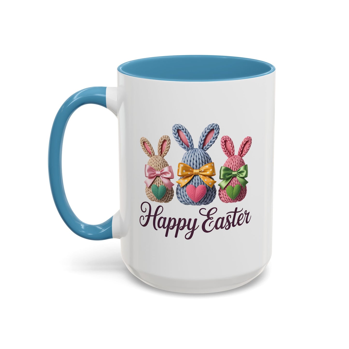 Easter Mug - Yarn Bunnies