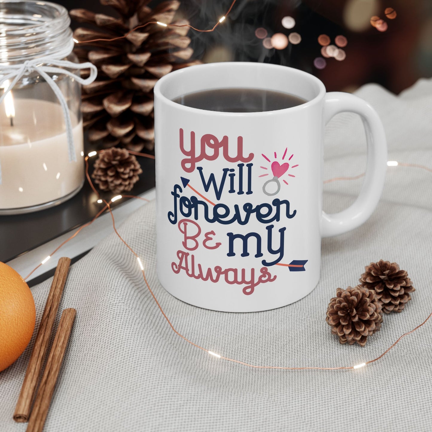 Anniversary Mug - You Will Forever Be My Always