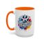 Animal Mug - Best Dog Dad Ever Paw