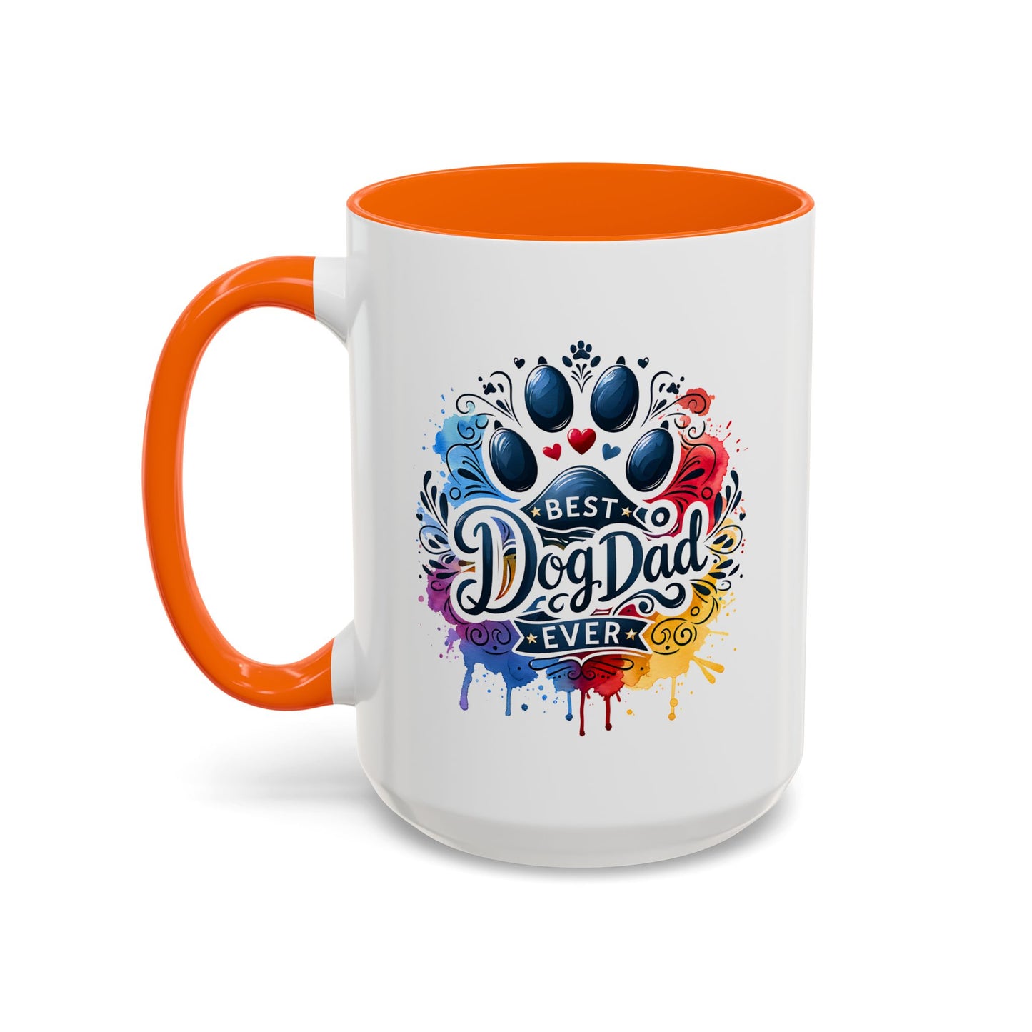 Animal Mug - Best Dog Dad Ever Paw