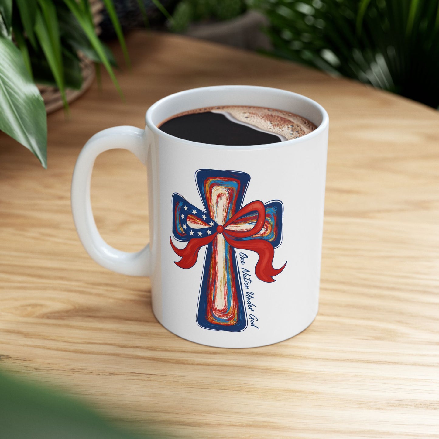 Religious Mug - One Nation God
