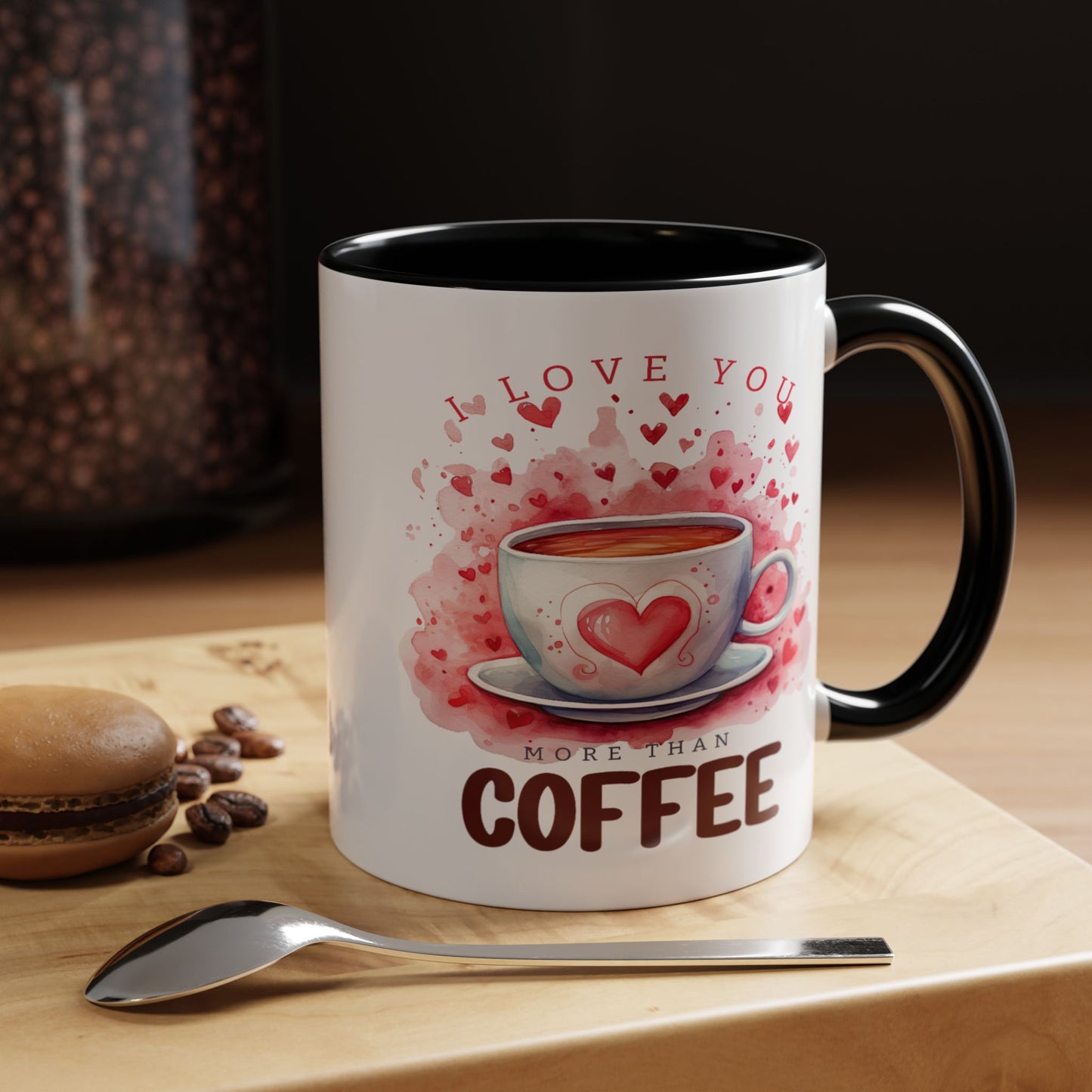 Anniversary Mug - I Love You More Than Coffee
