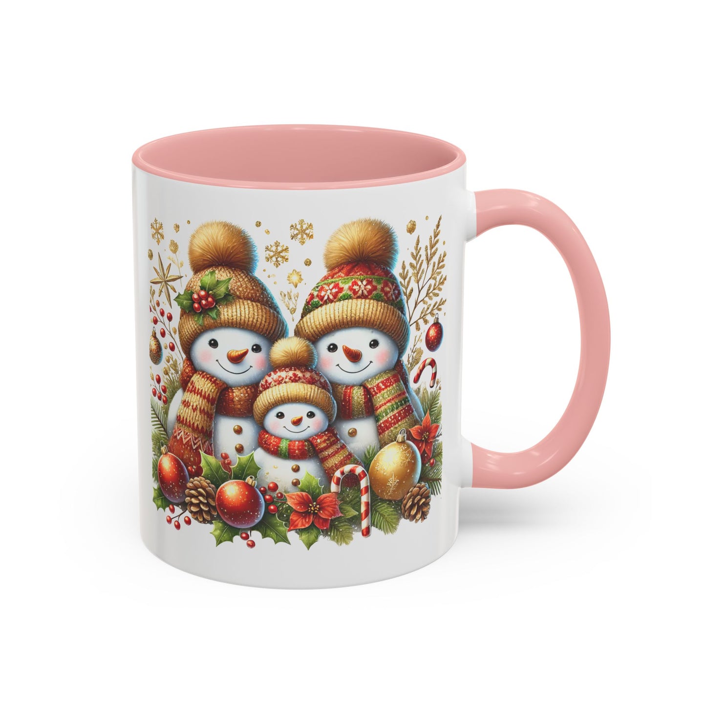 Christmas Mug - Gingerbread Snowman Family 3