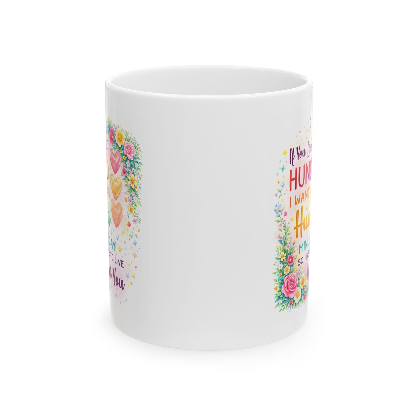 Anniversary Mug - If You Live To Be