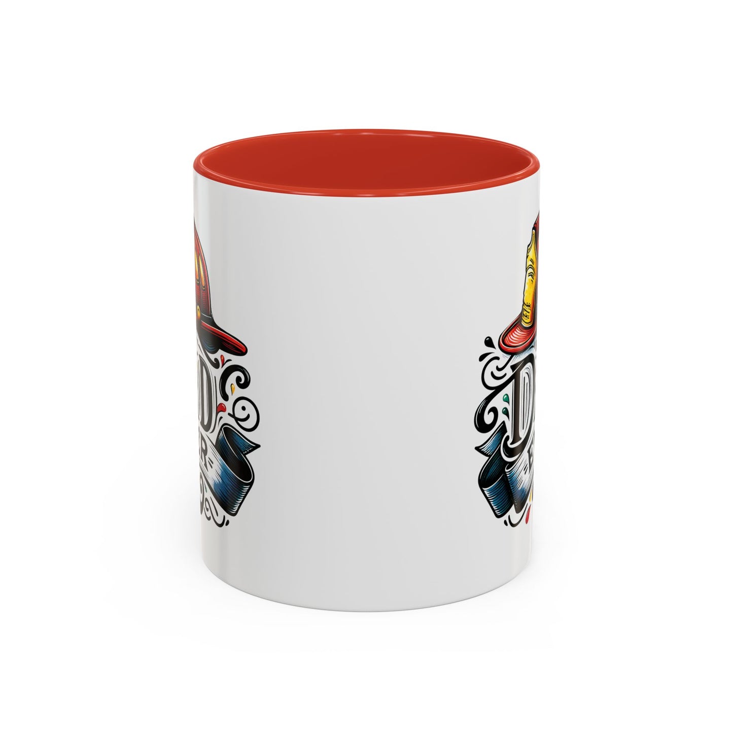 Father's Day Mug - Best Dad Ever Fireman