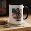 4th of July Mug - American Soldier Flag
