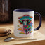 Alien Mug - Multicoloured Cow