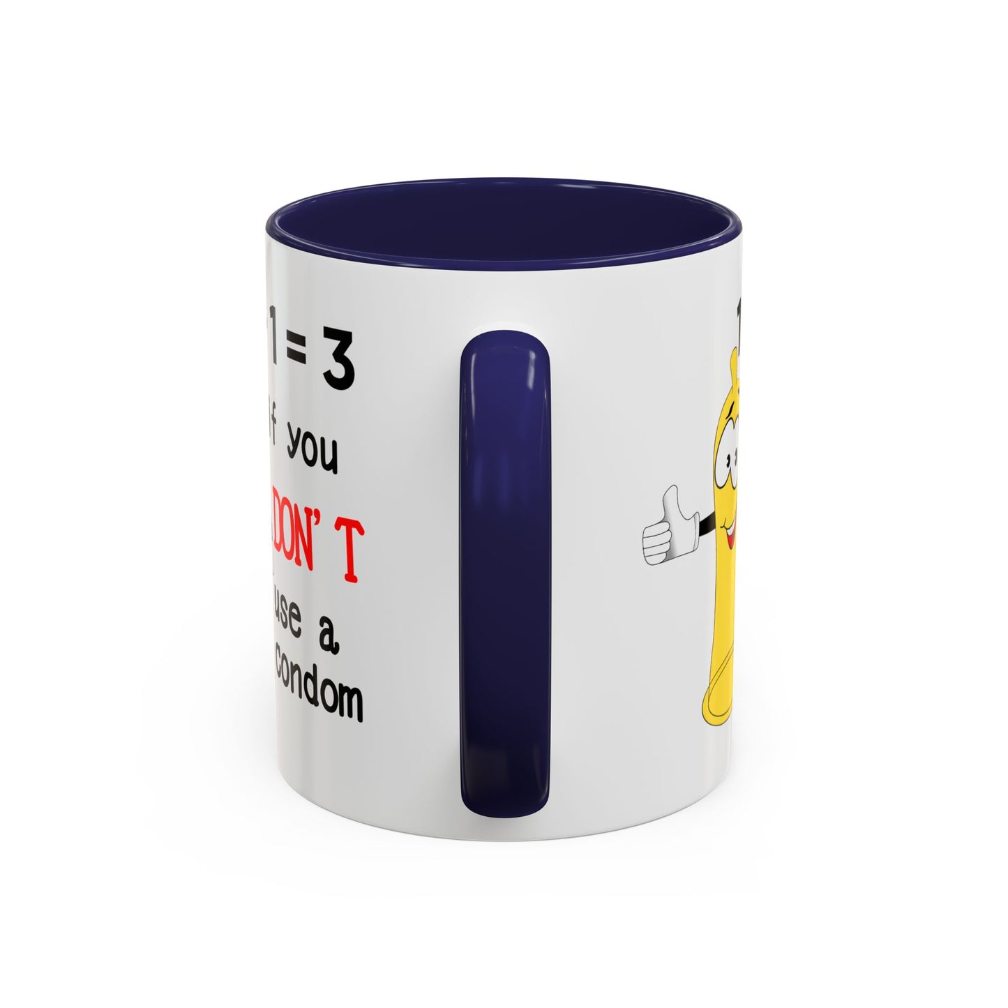 Adult Mug - One Plus One Equals Three