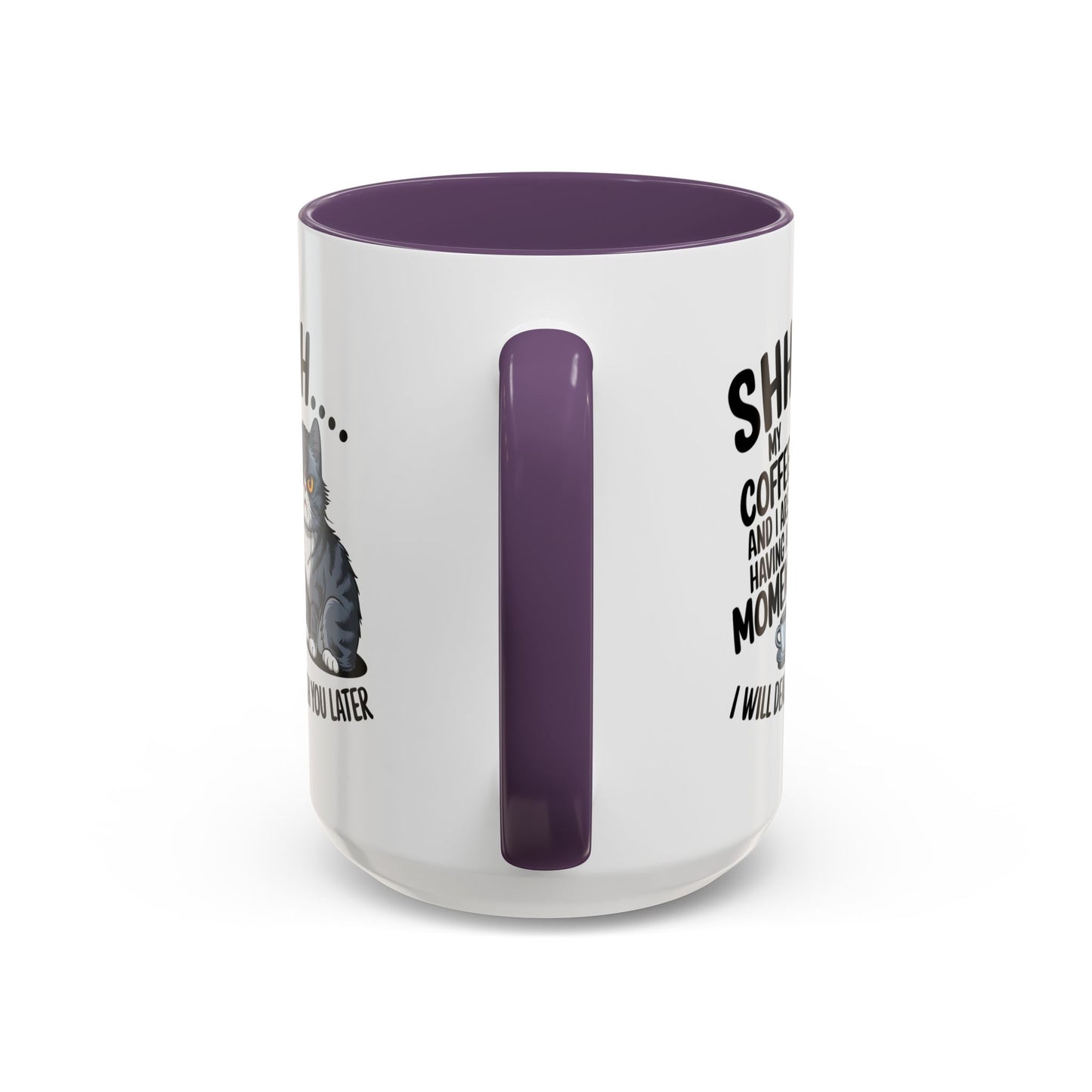 Animal Mug - Shhhh My Coffee and I
