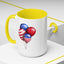 4th of July Mug - American Balloons