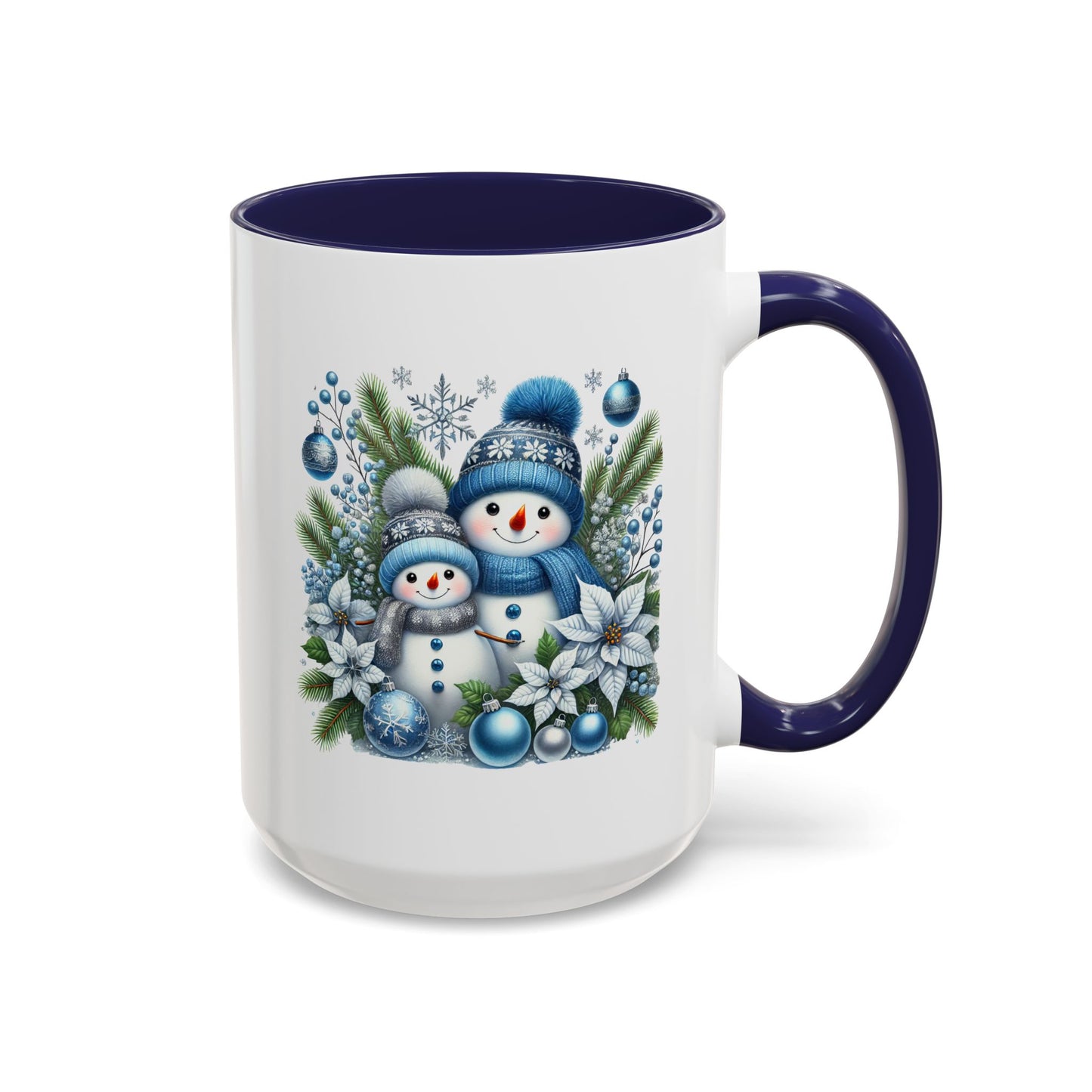 Christmas Mug - Blue Snowman Child