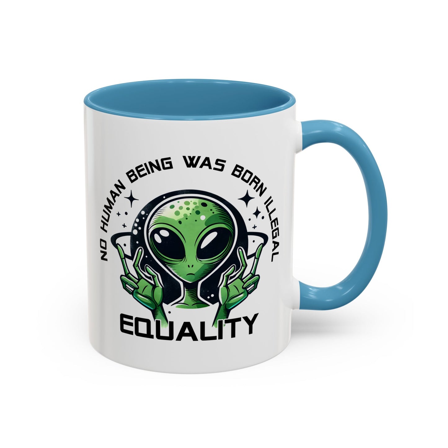 Alien Mug - No Human Being