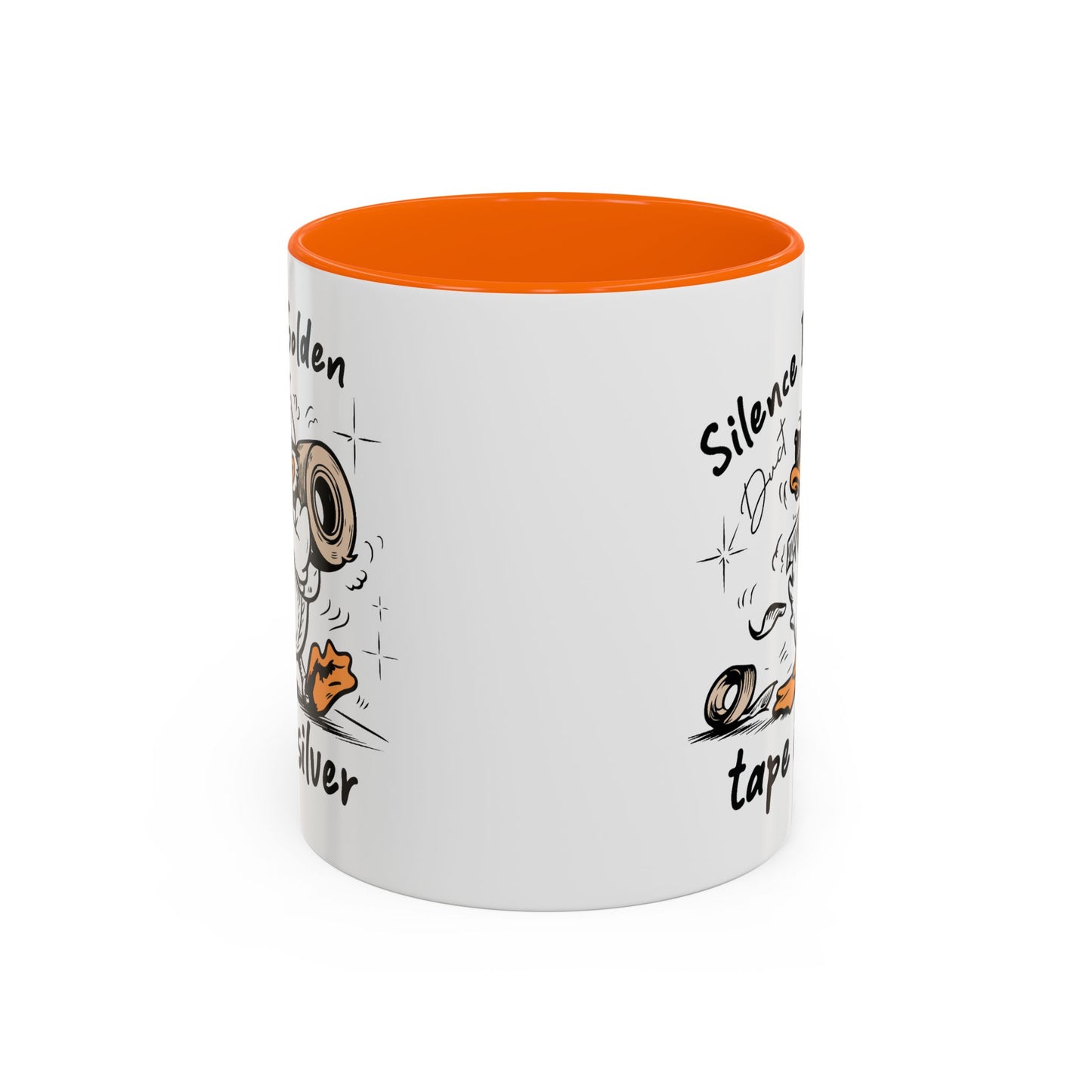 Humor Mug - Silence is Golden Duct Tape is Silver