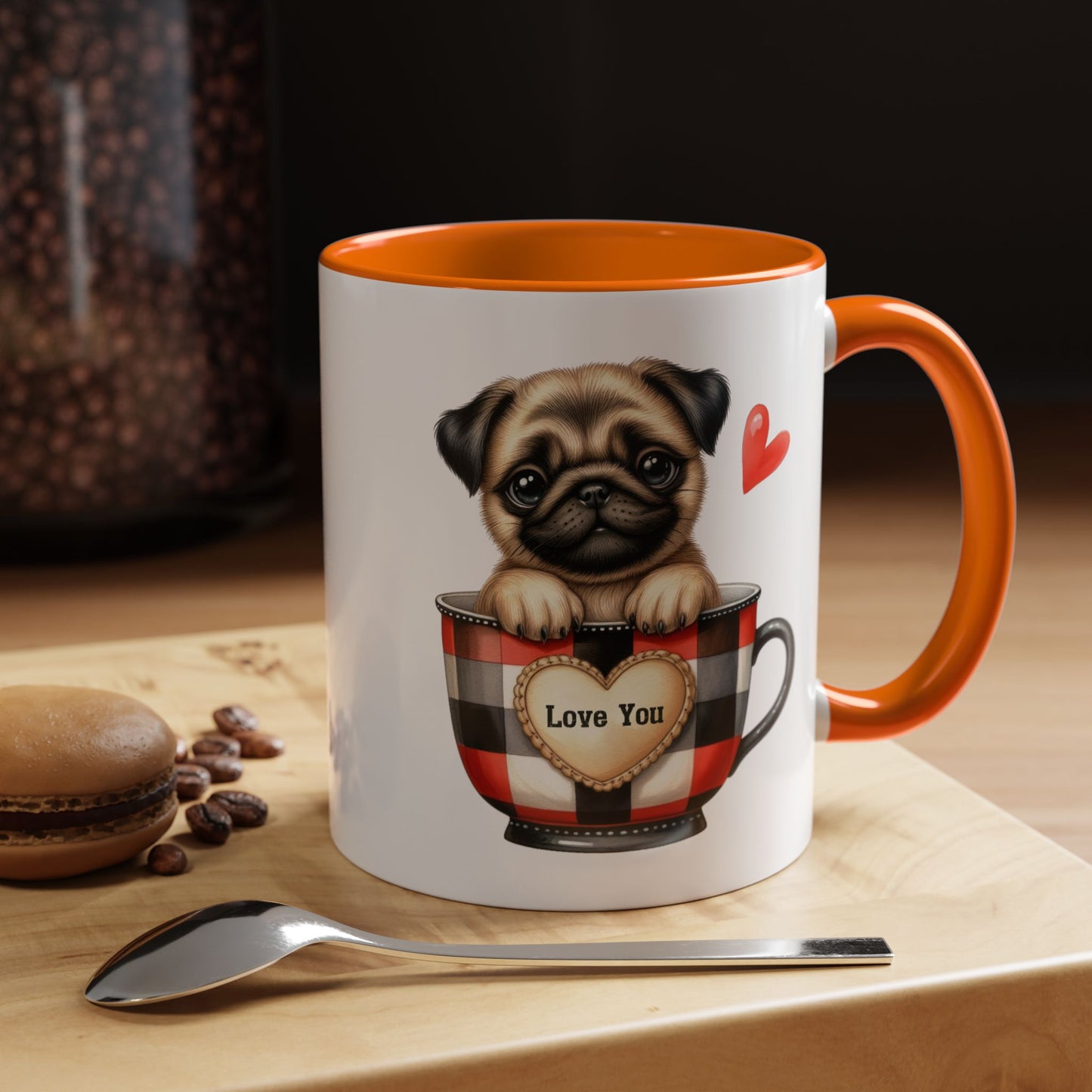 Anniversary Mug - Love You Dog Coffee Cup