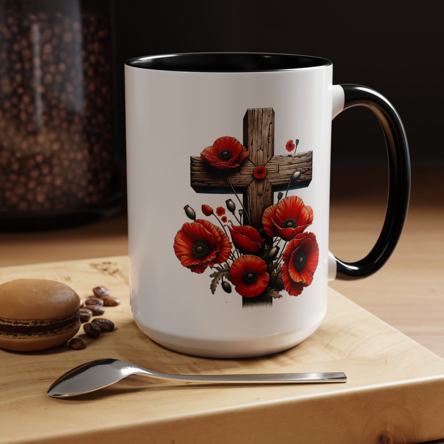 4th of July Mug - Fallen Soldier Cross