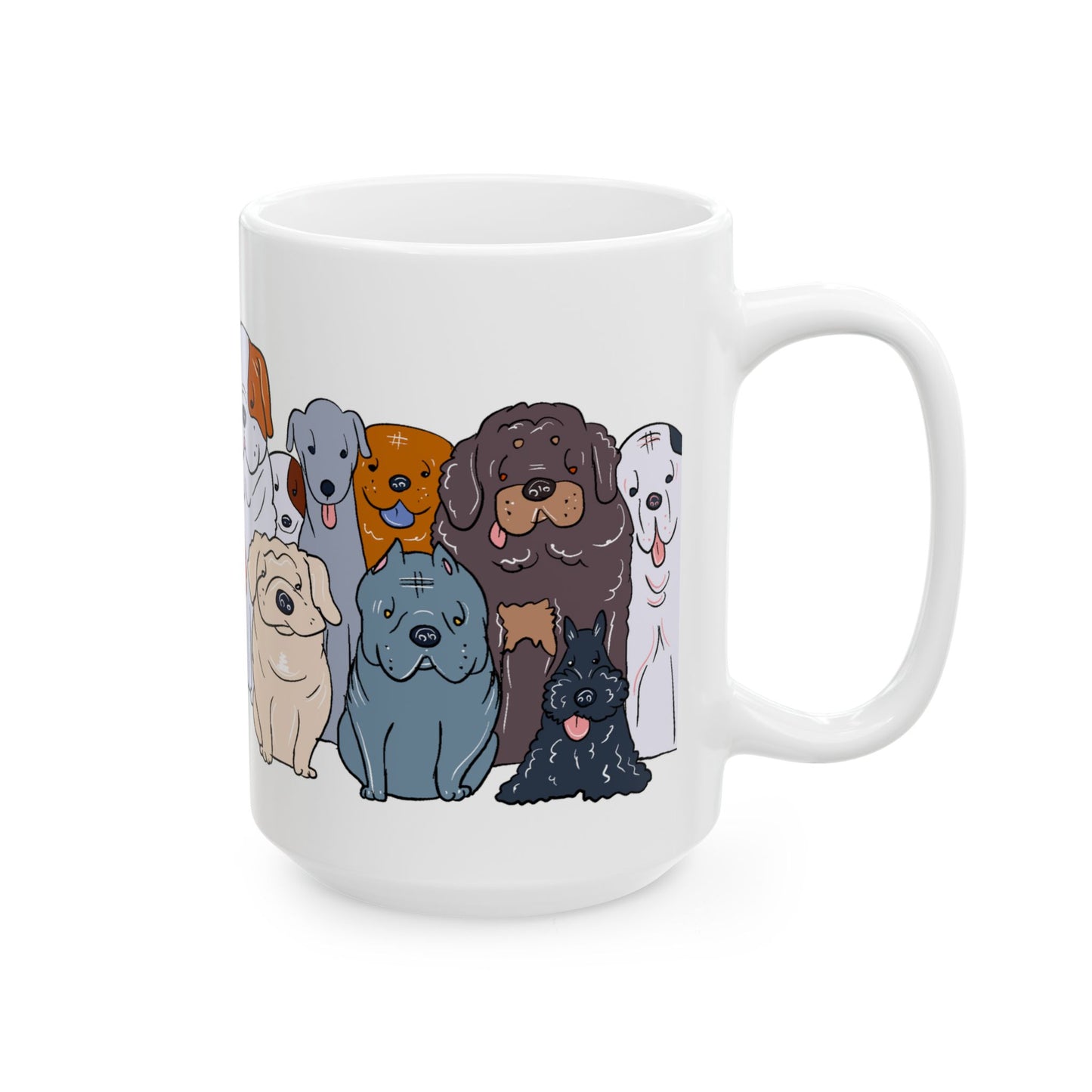 Animal Mug - Animated Dog Wrap