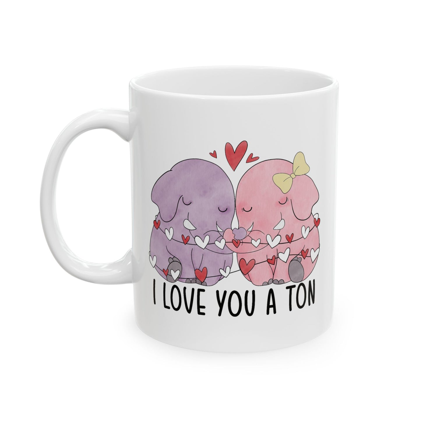 Anniversary Mug - I Love You a Ton