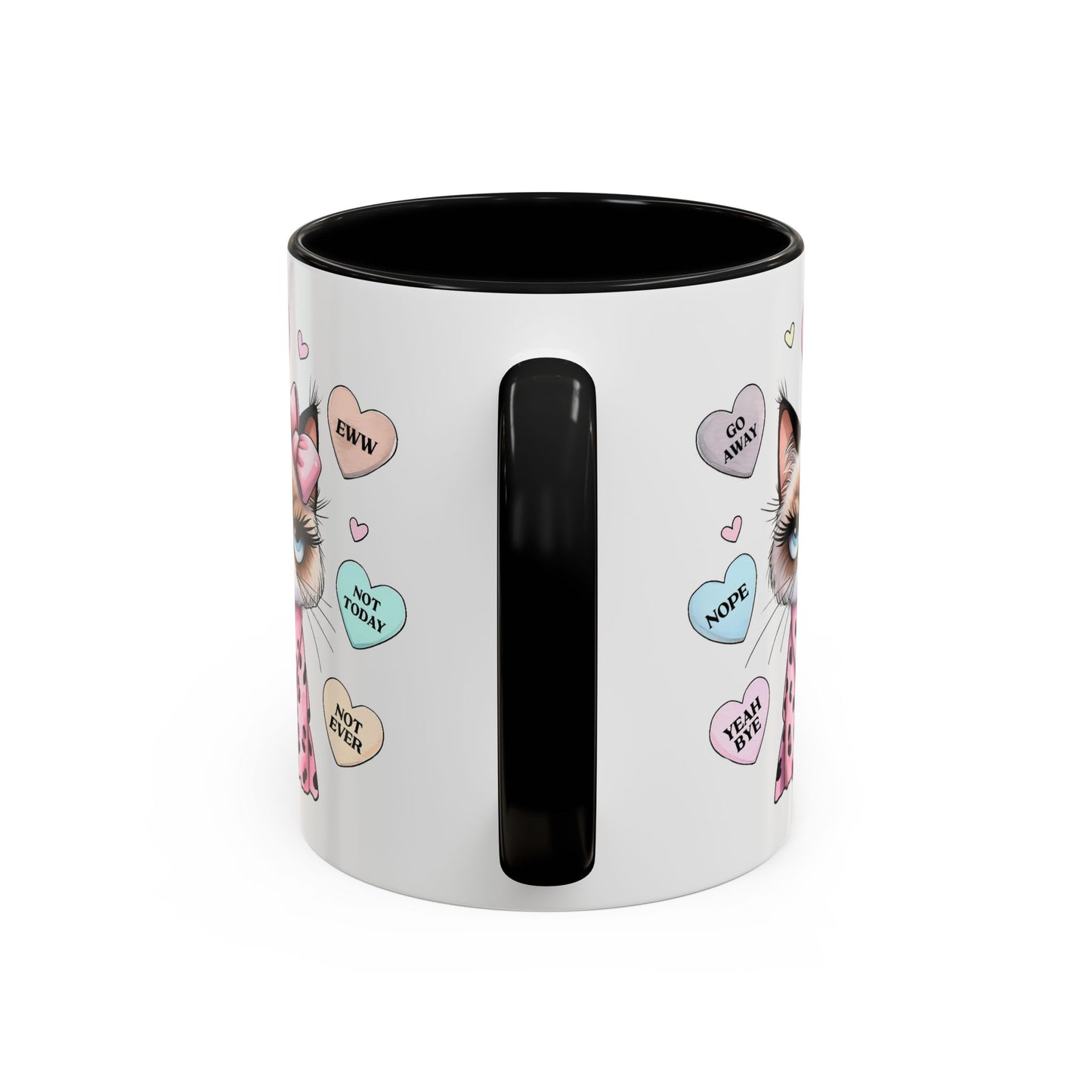 Animal Mug - Conversation Hearts