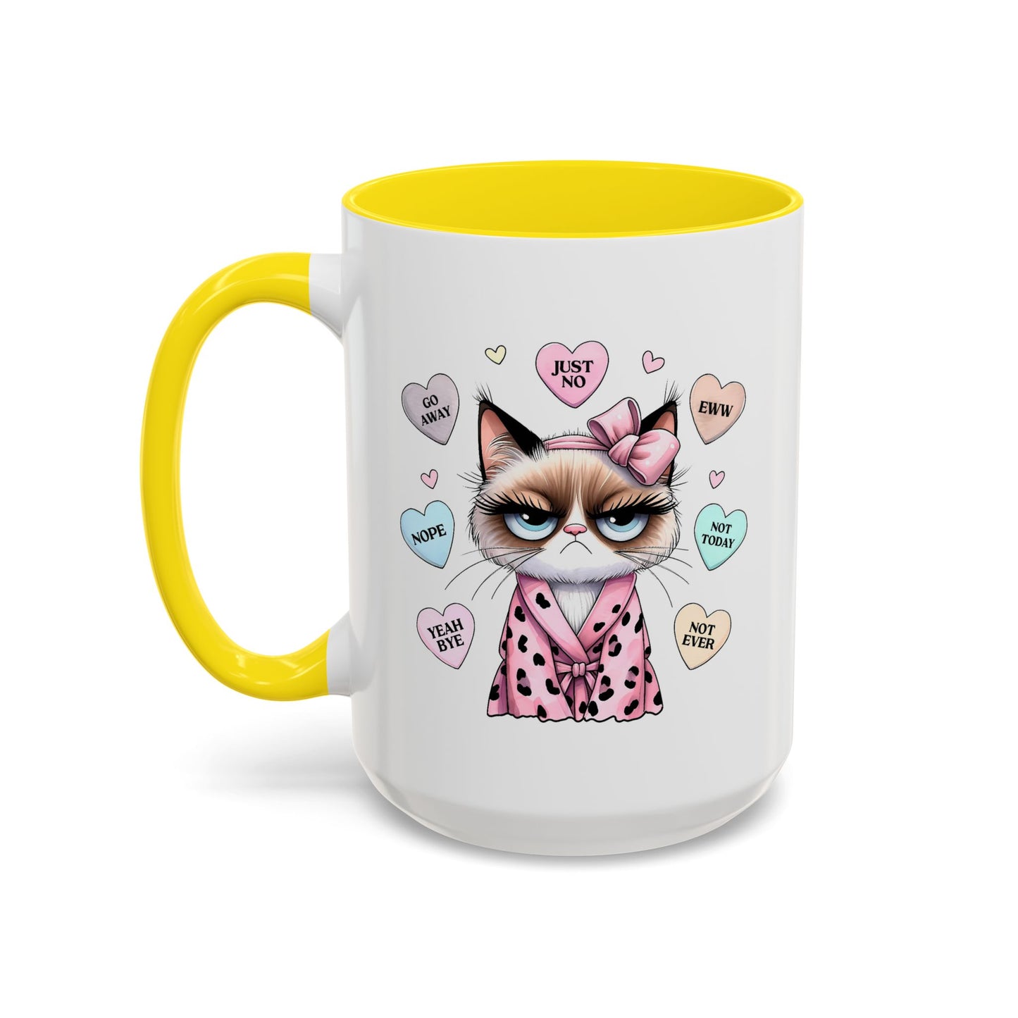 Animal Mug - Conversation Hearts
