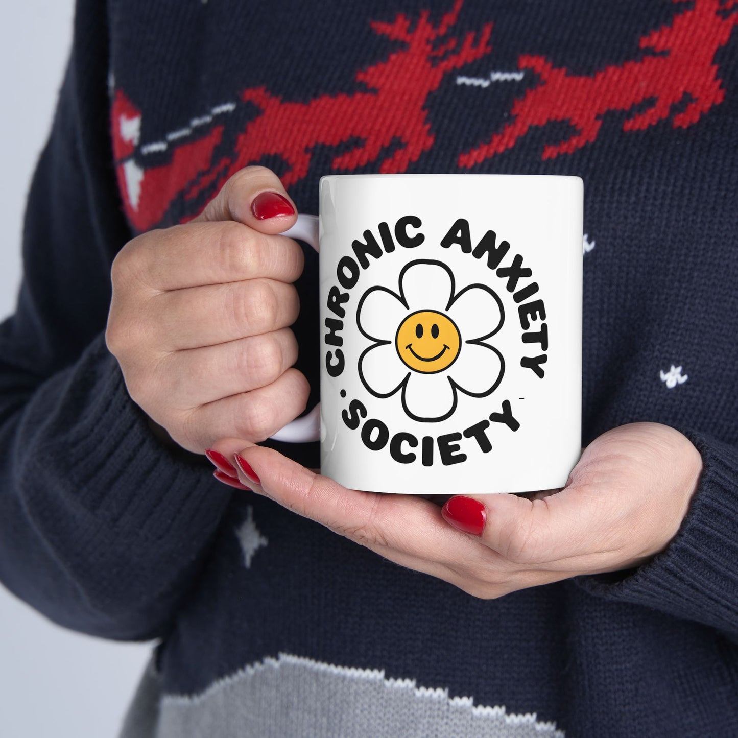 Humor Mug - Chronic Anxiety Society