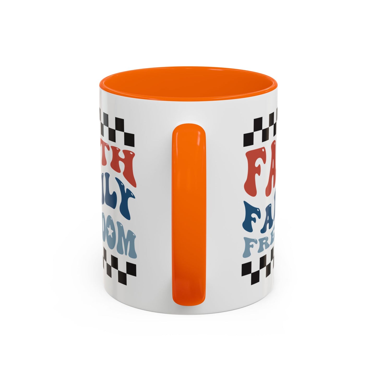 4th of July Mug - Faith Family Freedom