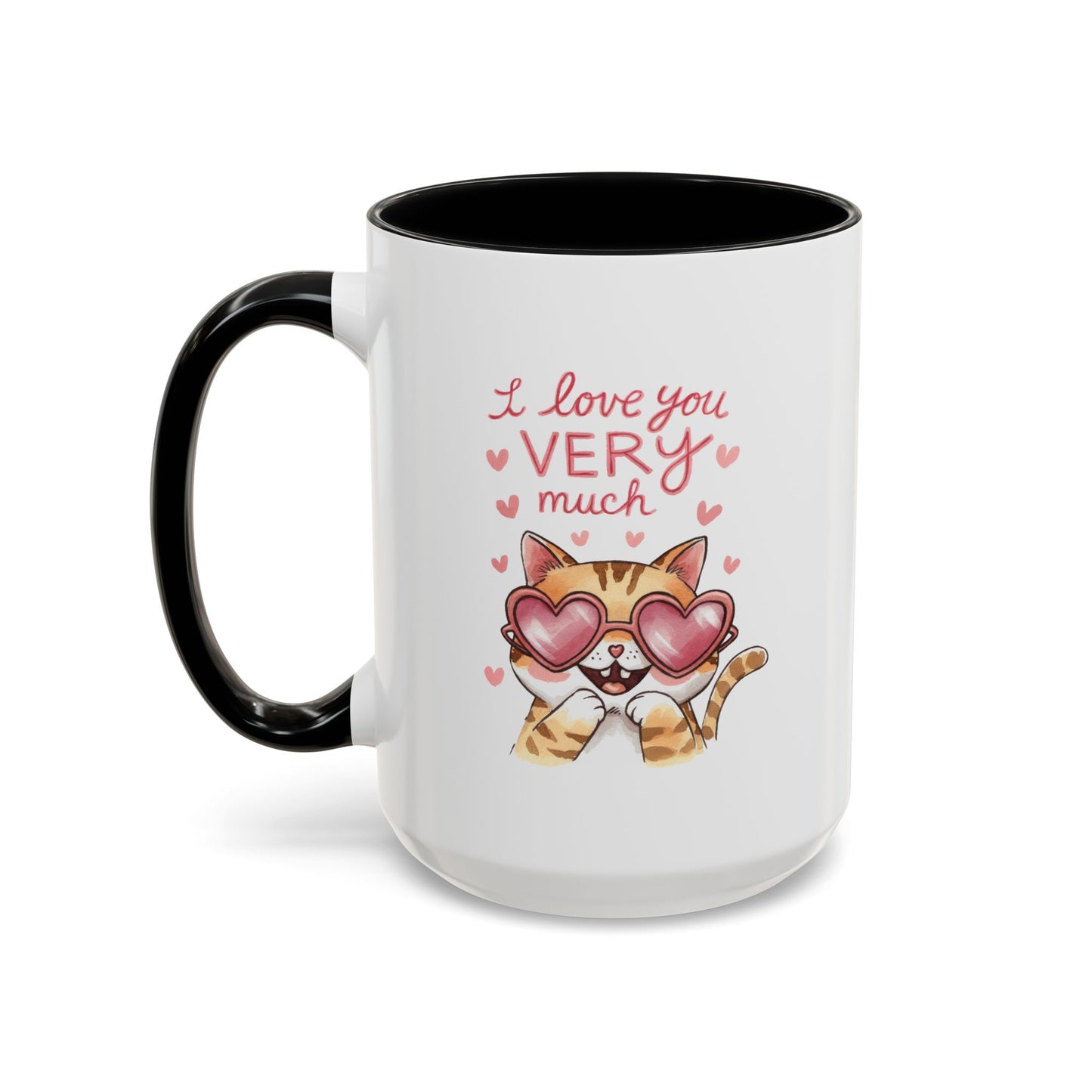 Valentine's Day Mug - I Love You Cat