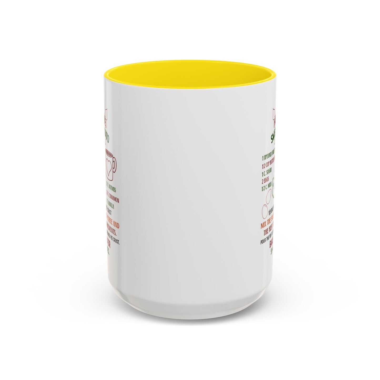 Christmas Mug - Homemade Sweet Potato Pie Recipe