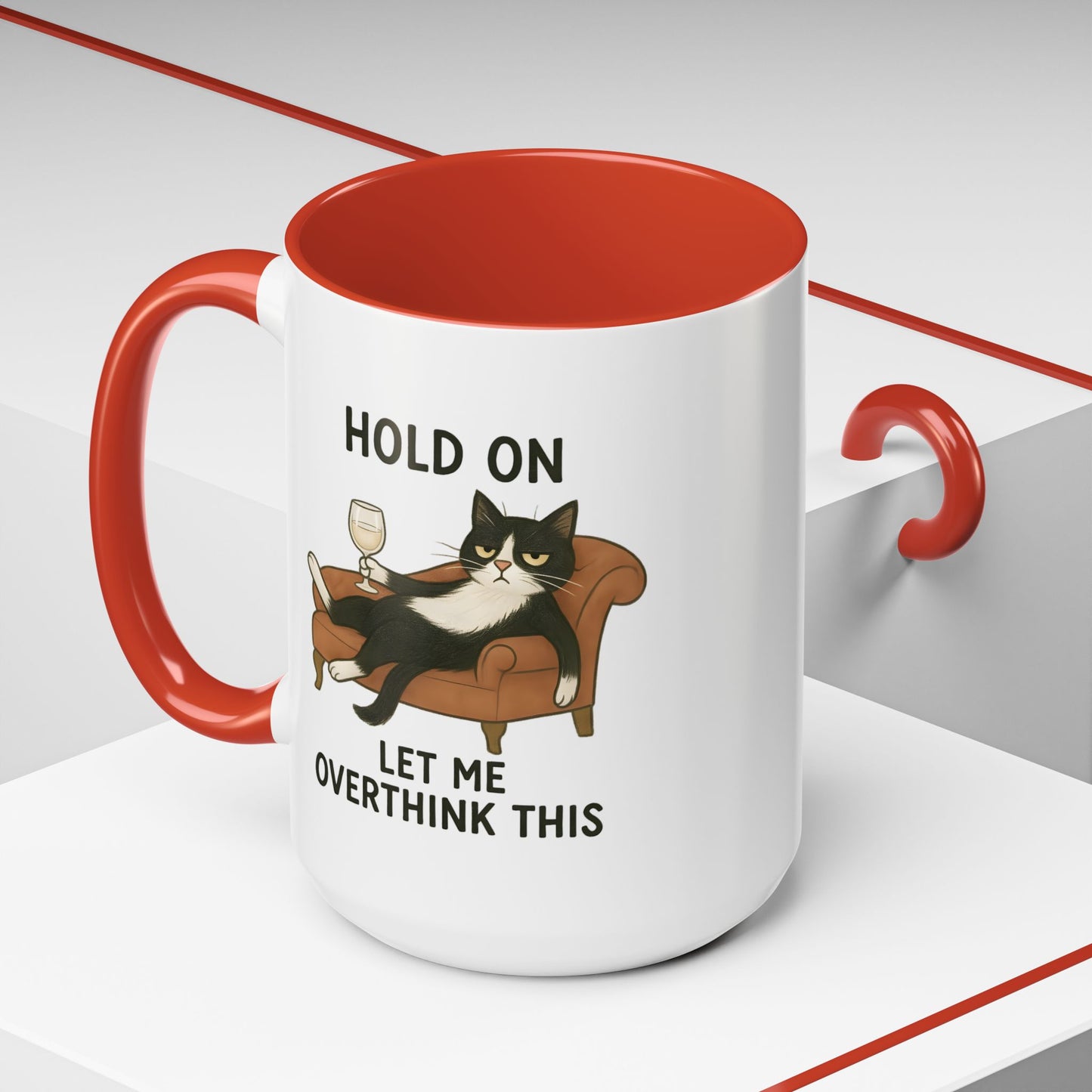 Animal Mug - Hold On Let Me Overthink This