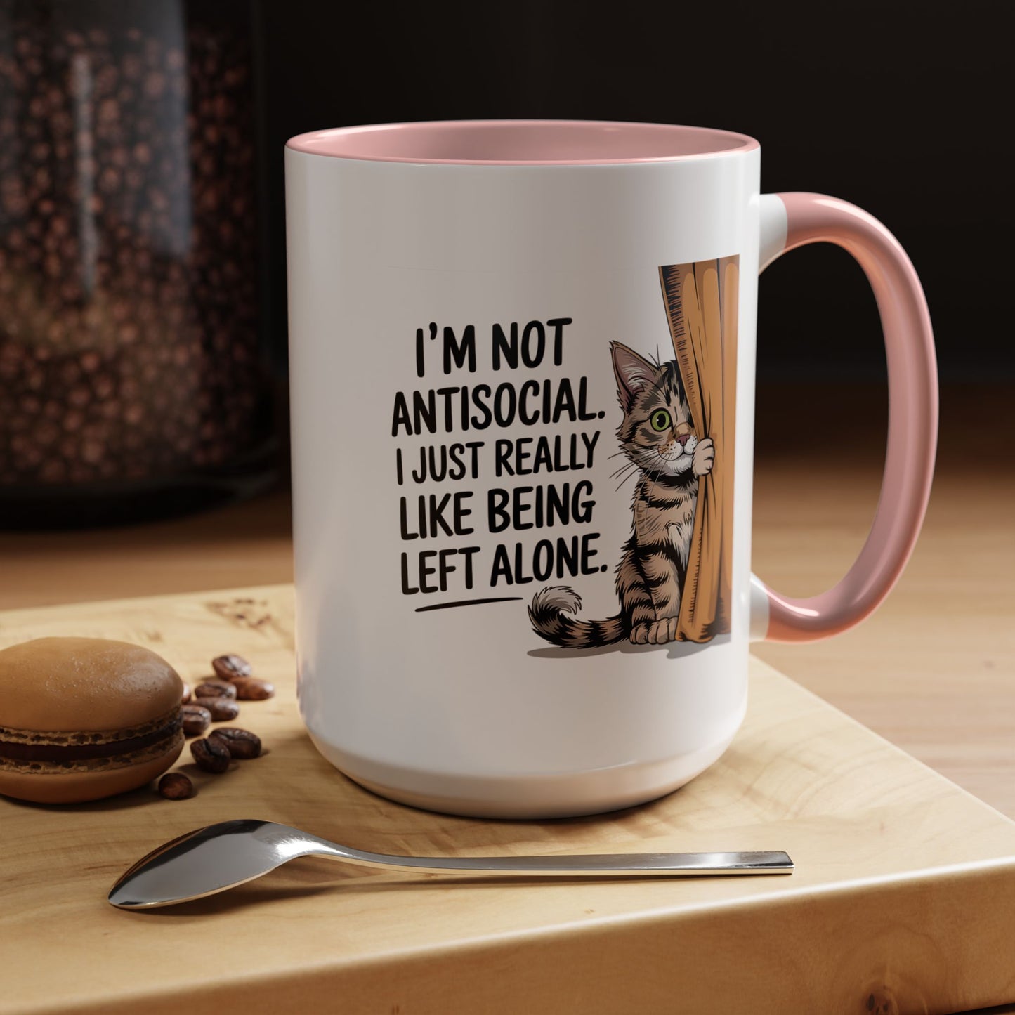 Animal Mug - I'm Not Antisocial