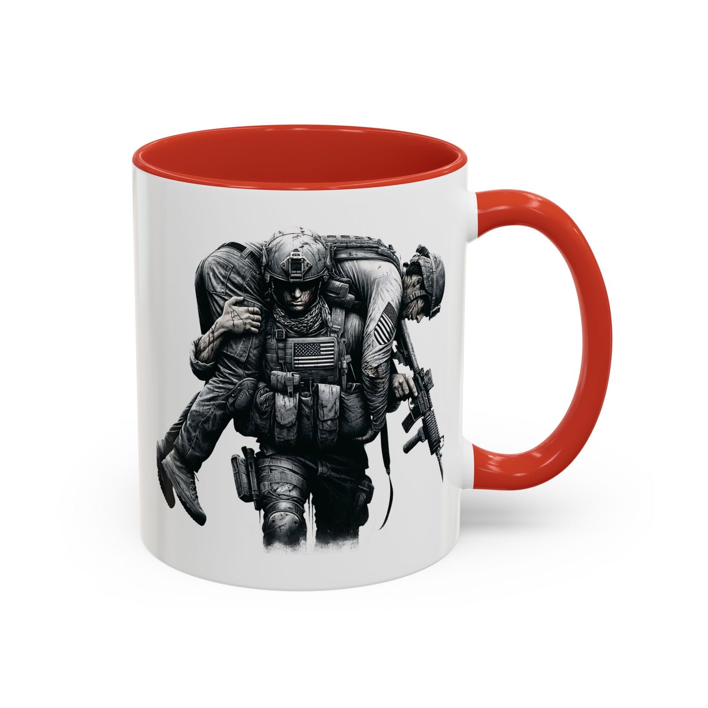 4th of July Mug - American Combat Soldiers