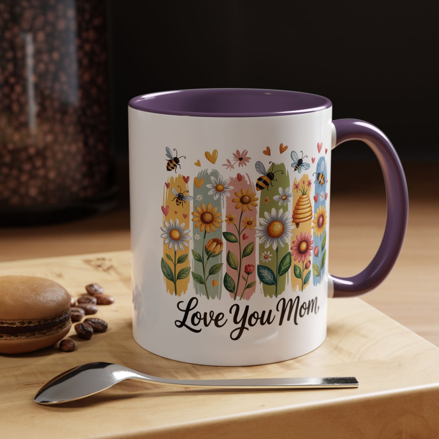 Mother's Day Mug - Love You Mom Beehive