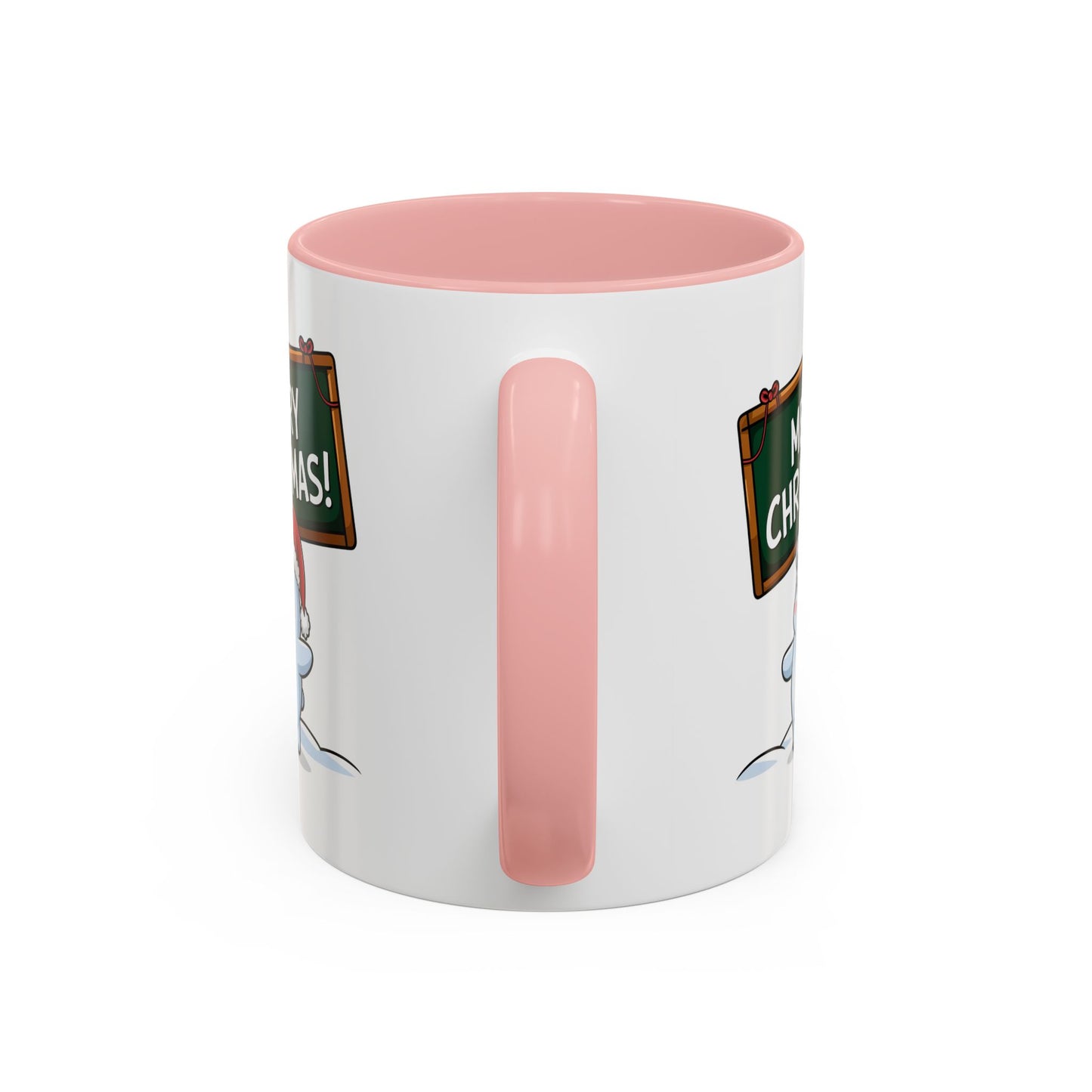 Christmas Mug - Merry Christmas White Text Seal Pup