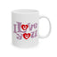 Valentine's Day Mug - I Love You Groovy