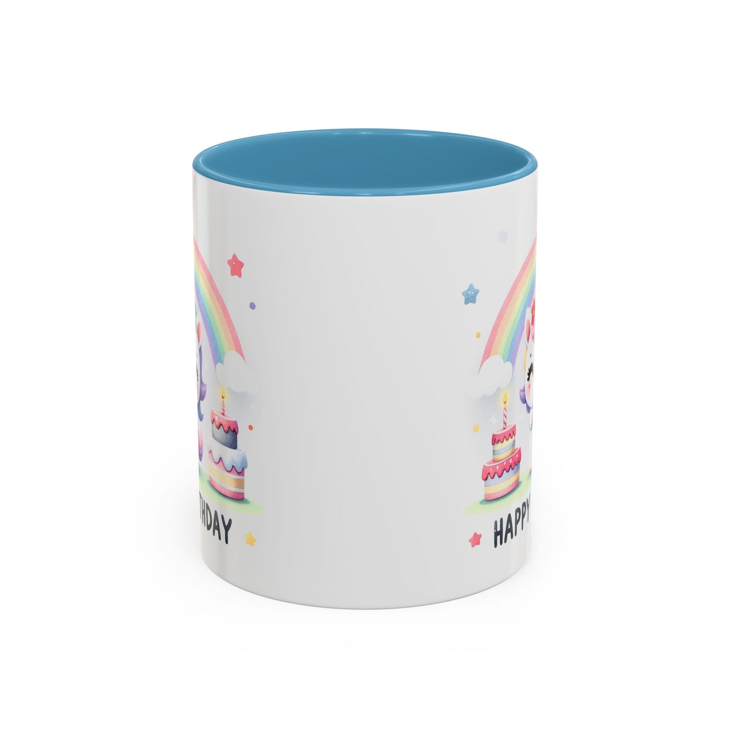 Birthday Mug -  Unicorn With Cakes