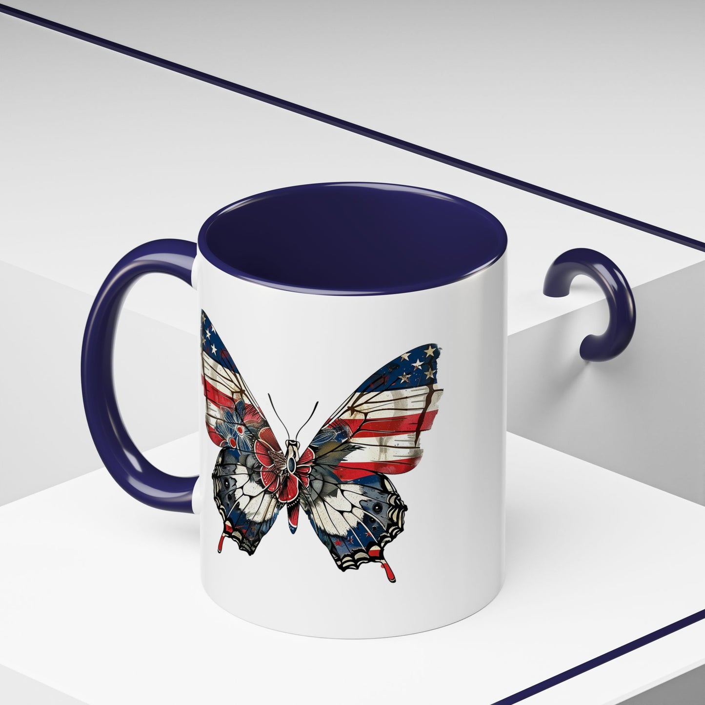 4th of July - Butterfly Flag 2