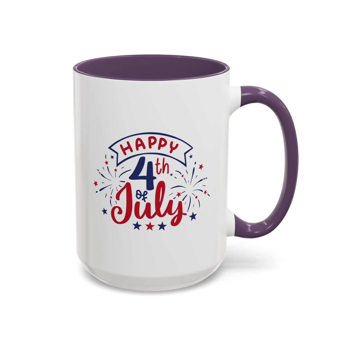 4th of July Mug - Happy 4th of July Fireworks
