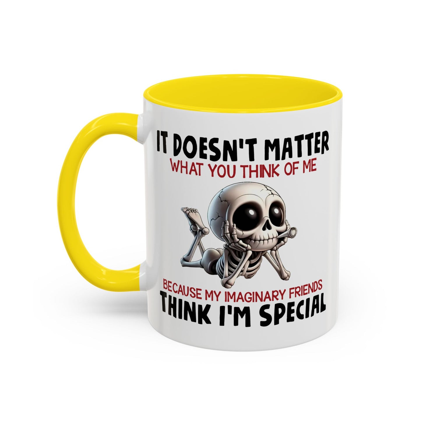 Humor Mug - It Doesn't Matter What You Think of Me