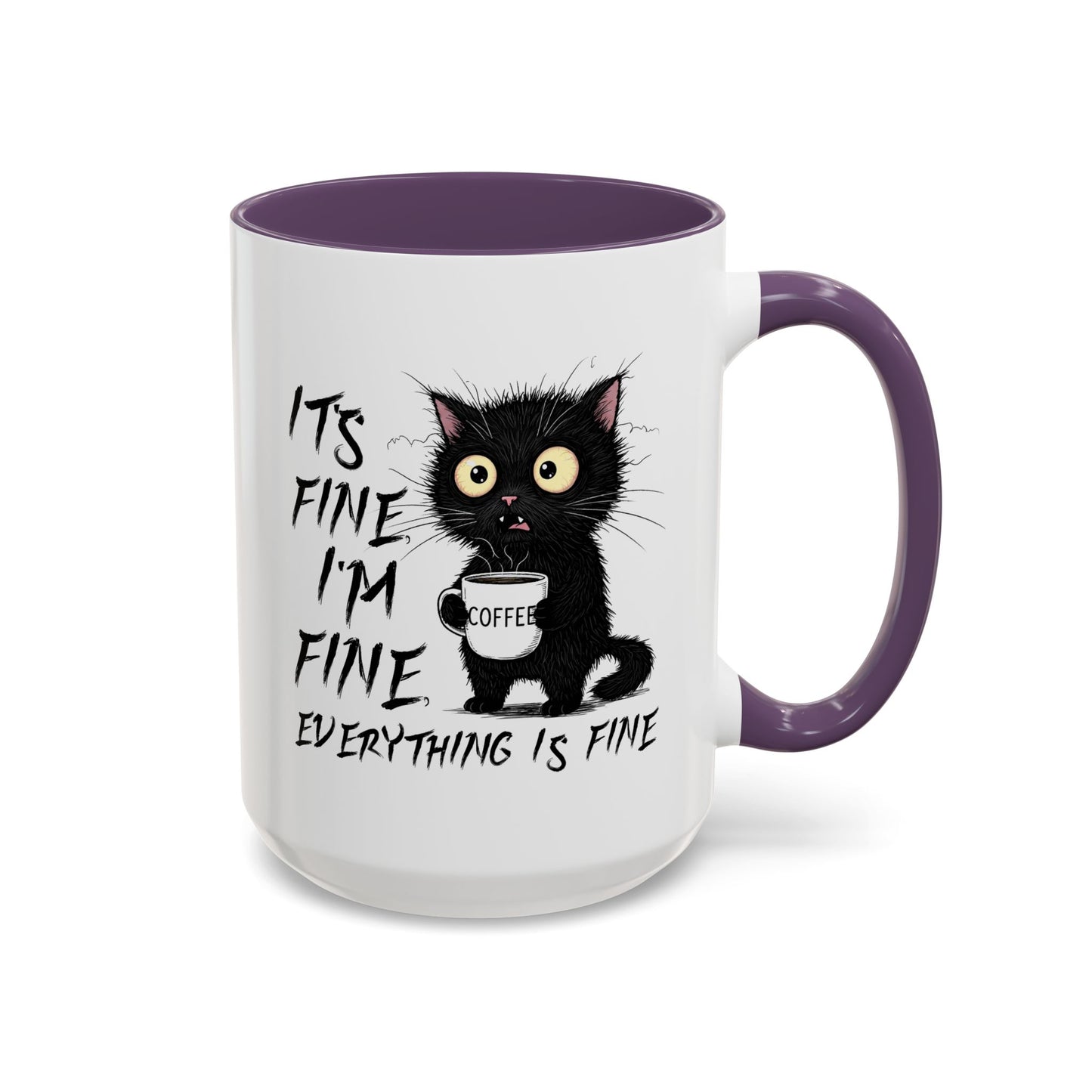 Animal Mug - It's Fine I'm Fine Everything is Fine